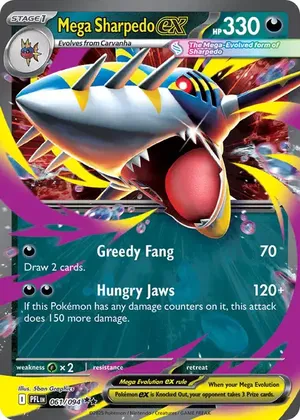 Mega Sharpedo ex image