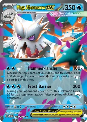 Mega Abomasnow ex image